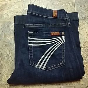 7For All Mankind Dojo New York Dark, size 25 x 29.